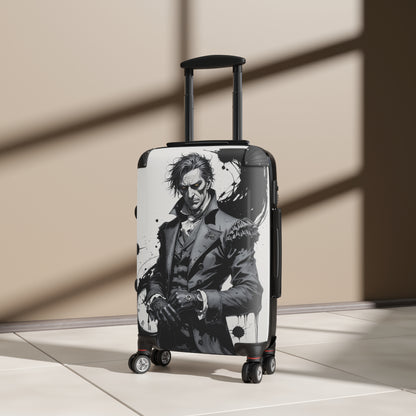 Stylish Graphic Suitcase with Unique Design