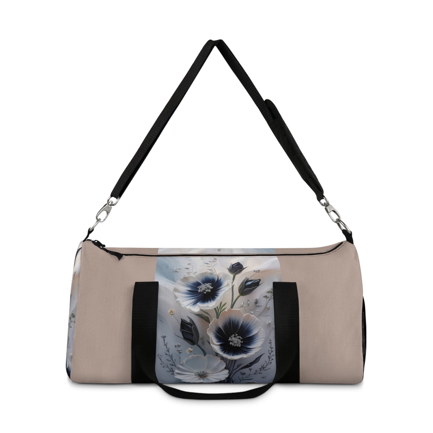 Elegant Floral Duffel Bag - Stylish Travel Companion for Any Adventure