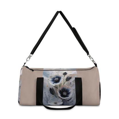 Elegant Floral Duffel Bag - Stylish Travel Companion for Any Adventure