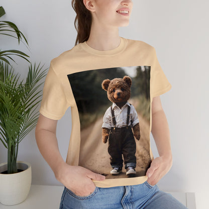 Theodore Edward Bear | Photorealism | Art | Cute| Teddy Bear| Ted E. Bear | HD Graphics | Unisex | Men's | Women's | Tee | T-Shirt