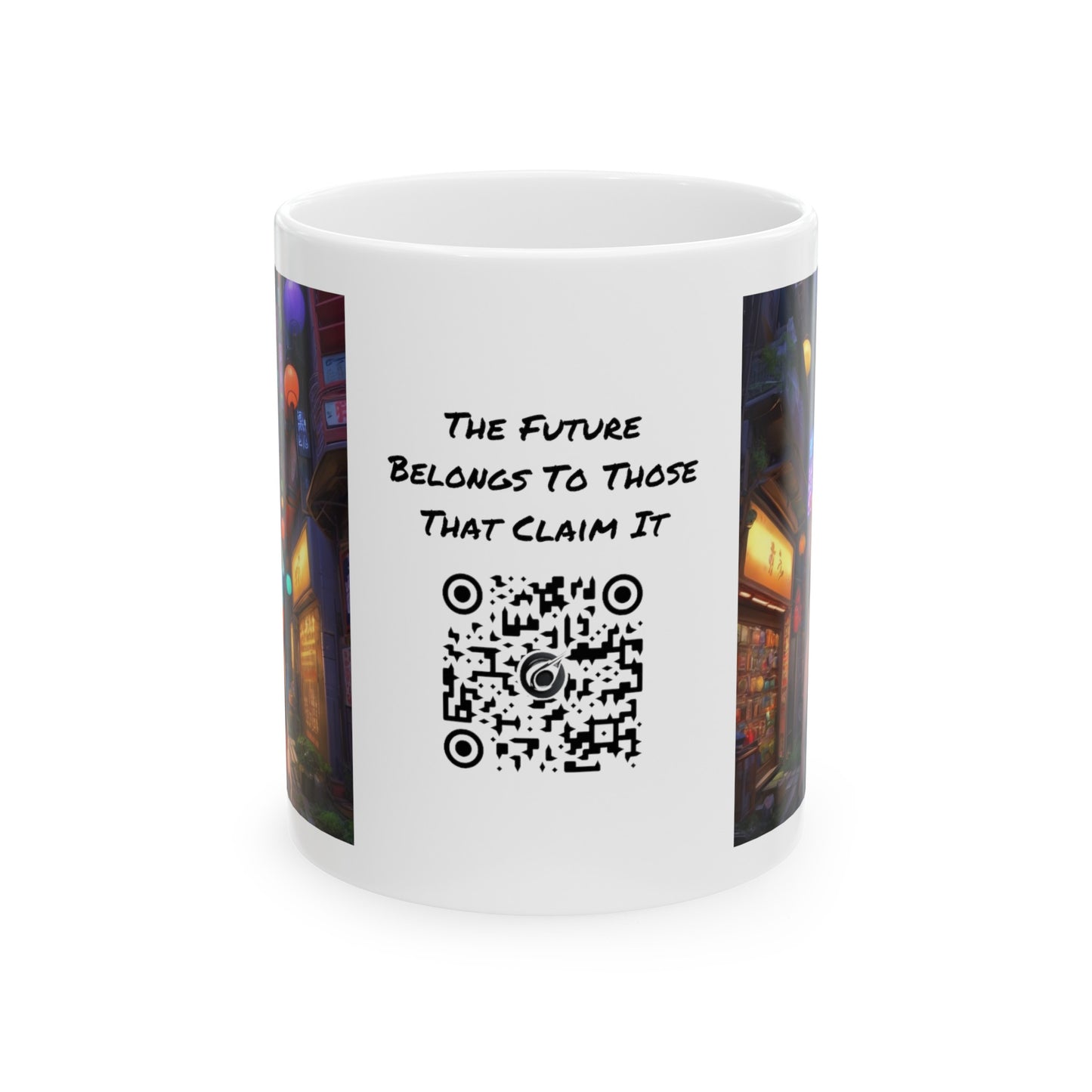 Night Tide | HD Graphic | Anime | Coffee | Tea | Hot Chocolate | Ceramic Mug | 11oz