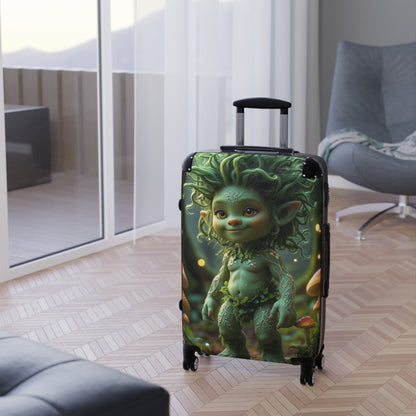 Enchanted Forest Suitcase - Whimsical Travel Luggage for Adventurers