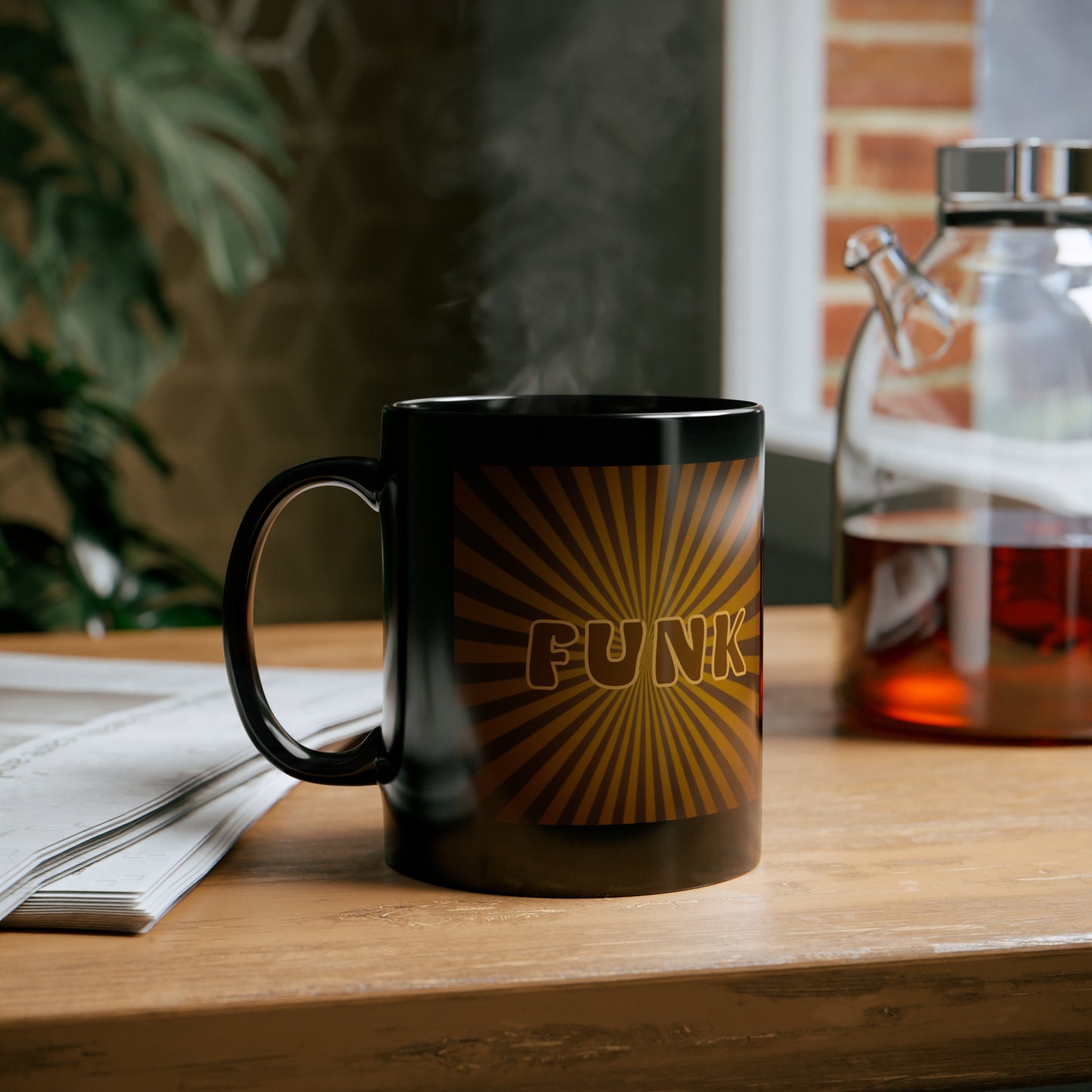 Funk | HD Graphics | 70’s Tee | Music Gift | Funk lover | Coffee | Tea | Hot Chocolate  | Music lover |Retro style | 11oz | Black Mug