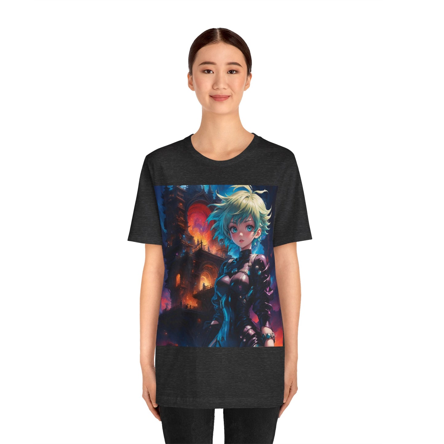 Portal Hottie | HD Graphic | Fantasy Girl | Gamer | Anime | Manga | Unisex | Men's | Women's | Tee | T-Shirt