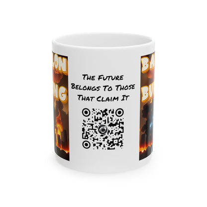 Revelation 18 | HD Graphic | Apocalypse | Coffee | Tea | Hot Chocolate | 11oz | White Mug