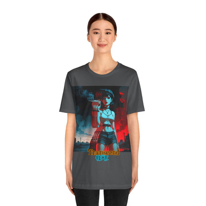 Transcend Fear Graphic Tee - Unisex Jersey Short Sleeve T-Shirt