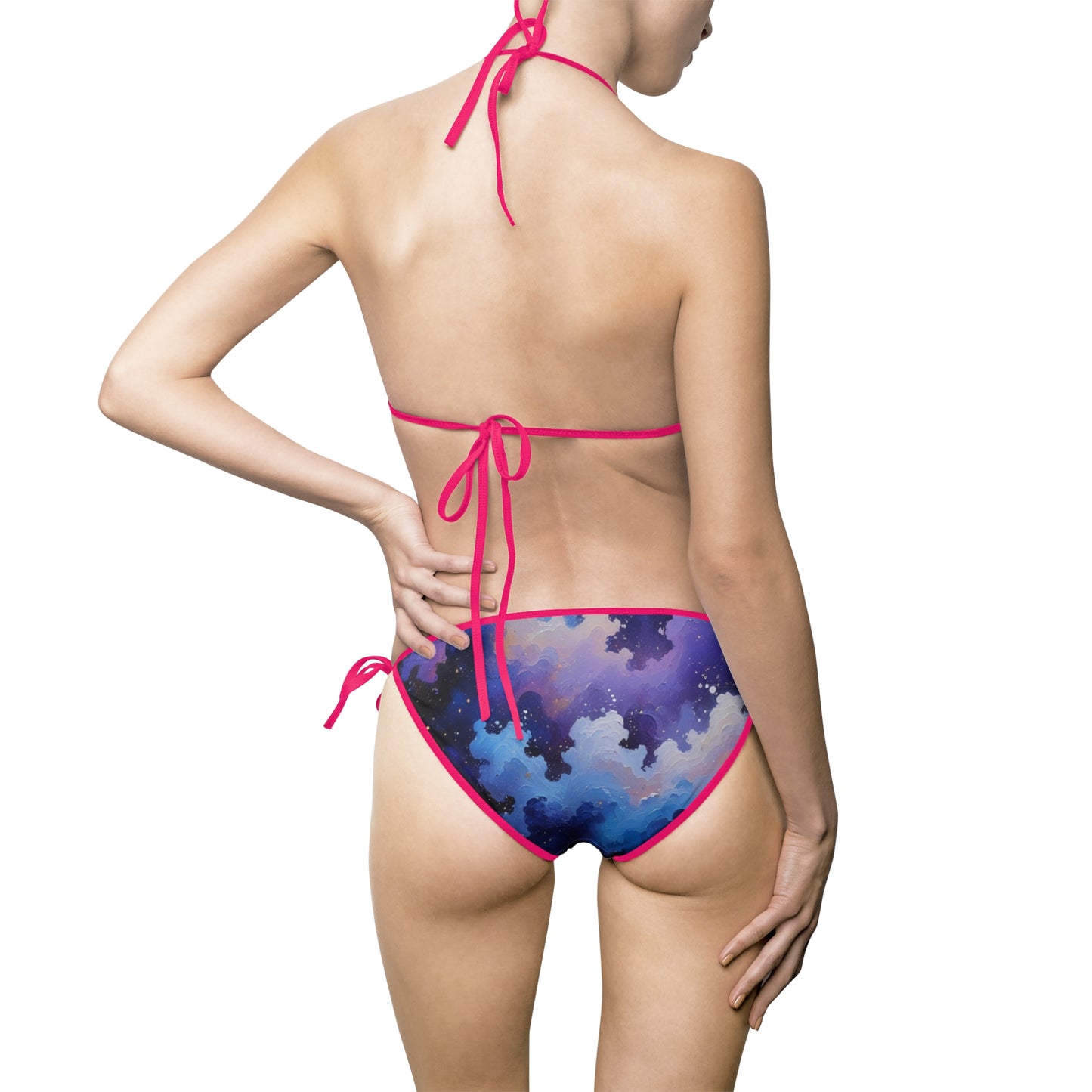 Cosmic Dreams Women's Bikini Swimsuit - Trendy Beachwear for Summer Fun