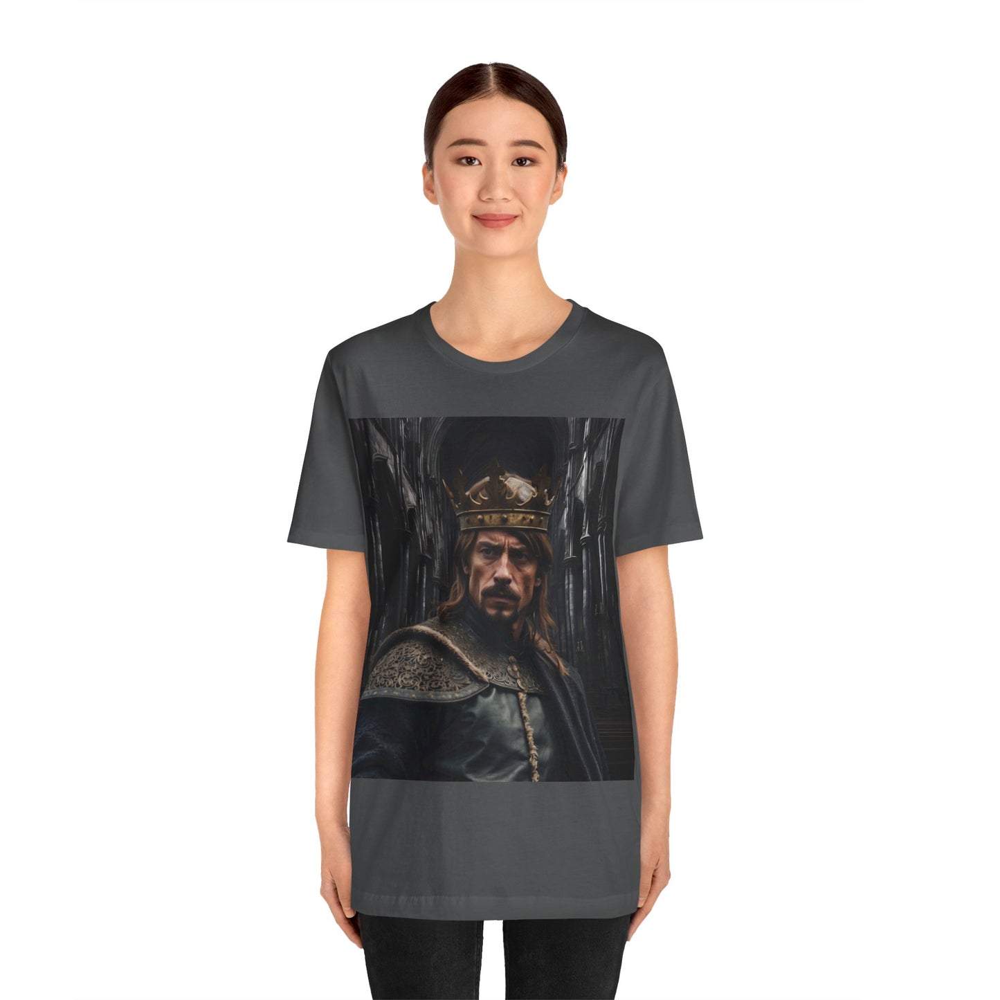 Uneasy Lies The Head | HD Graphic | King | Medieval | Unisex | Men's | Women's | Tee | T-Shirt