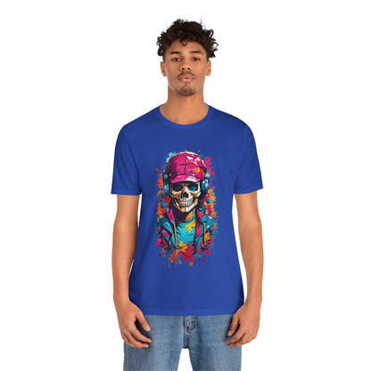 Colorful Skull | Gamer | Music | Intense | Unisex | Men's | Women's | Tee | T-Shirt