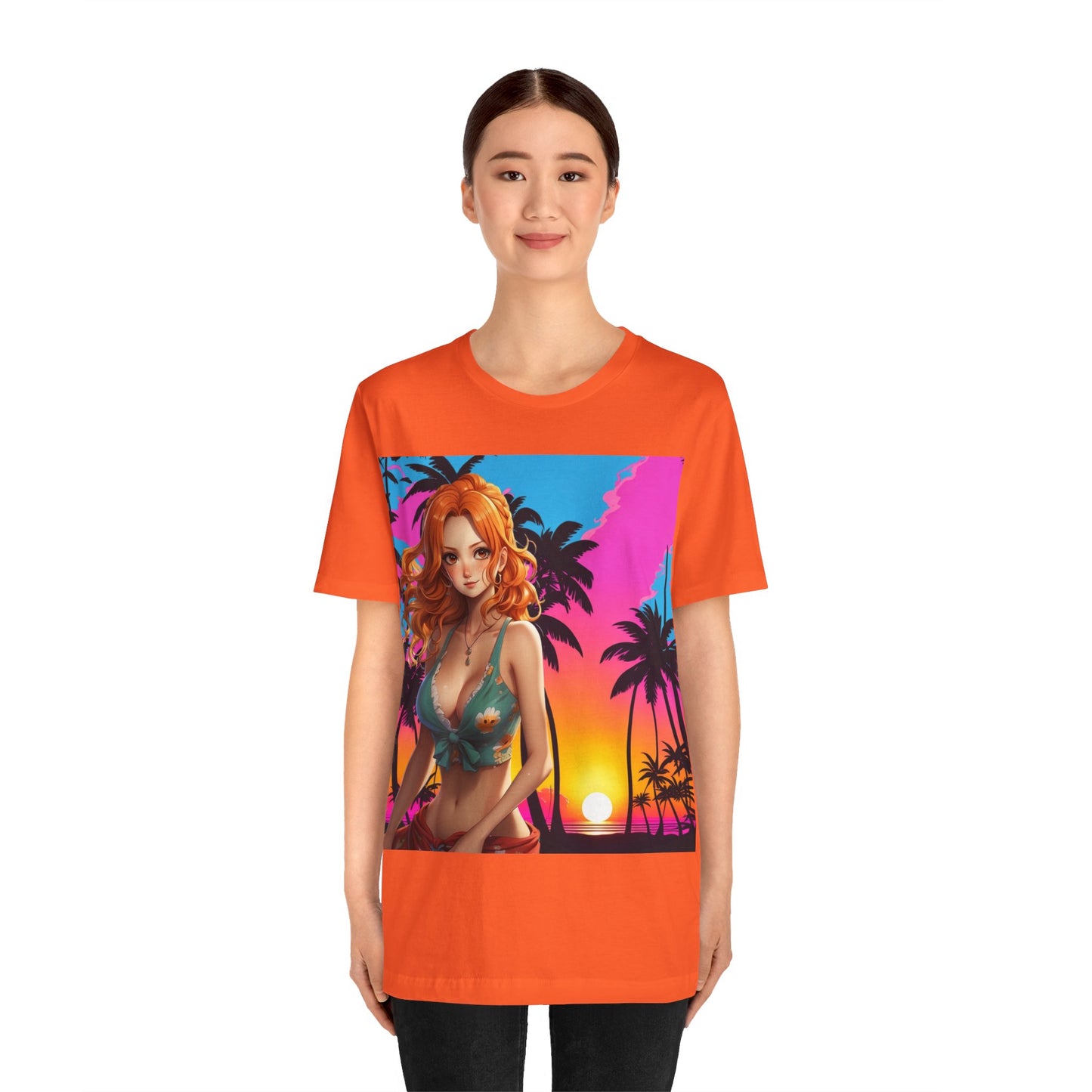 Summer Vibes |  Beach | Miami | Fun | Cute | Playful | HD Graphic | Unisex | Men's | Women's | Tee | T-Shirt