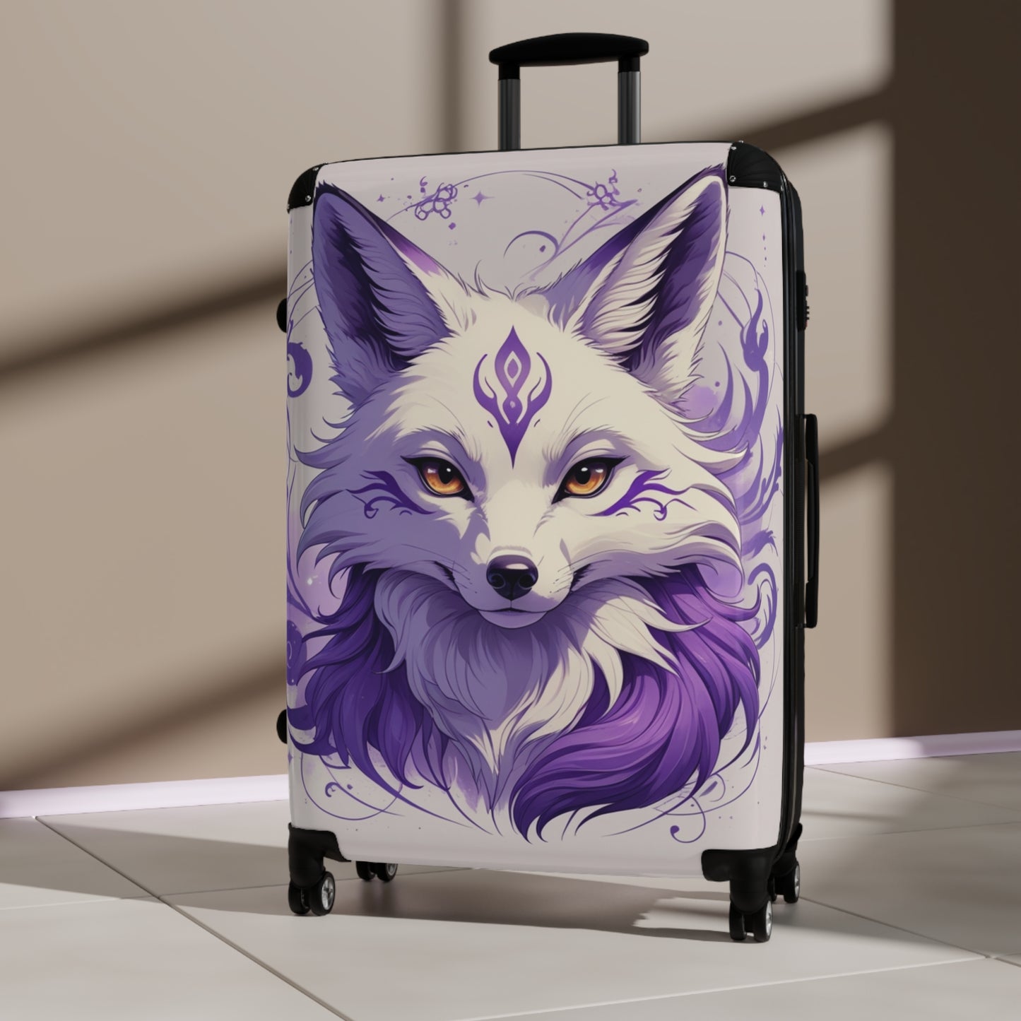 Kitsune Carry-On Suitcase - Stylish Travel Luggage
