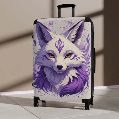 Kitsune Carry-On Suitcase - Stylish Travel Luggage