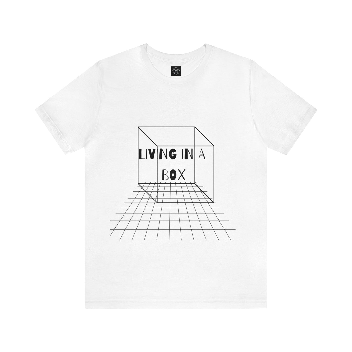 Living In A Box | Statement Tee | Unisex | Men's | Women's | Tee | T-Shirt