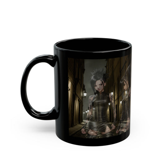 Ghosts of Gothica | Anime Gift | Fantasy Girls | Dark Daze | Sci Fi | Futuristic | HD Graphics | Coffee | Tea | Hot Chocolate | Ceramic Mug | 11oz | Mug