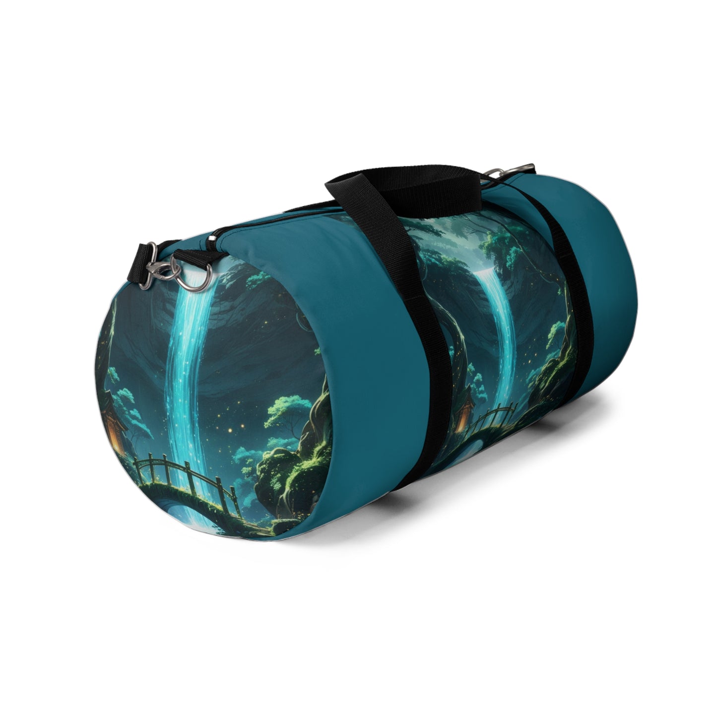 Scenic Waterfall Duffel Bag - Perfect for Travel and Gym