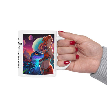 A Girl And Her 'Guana | Anime | Fantasy | Coffee |  Tea |  Hot Chocolate | 11oz