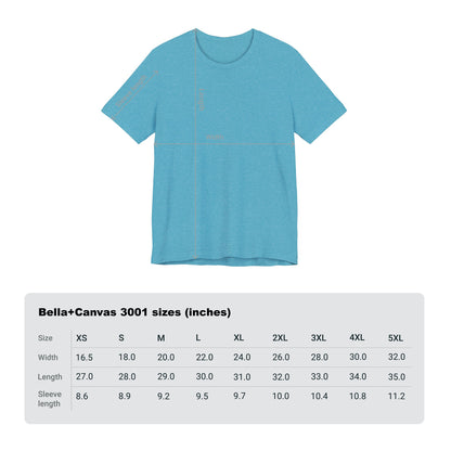 Transcend Fear Graphic Tee - Unisex Jersey Short Sleeve T-Shirt