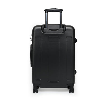 Floral Travel Suitcase - Elegant Carry-On for Stylish Journeys
