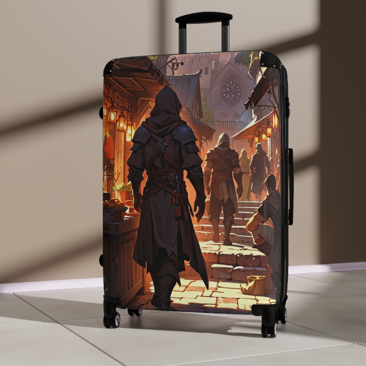 Adventurer's Journey Suitcase - Stylish Travel Luggage with Epic Design