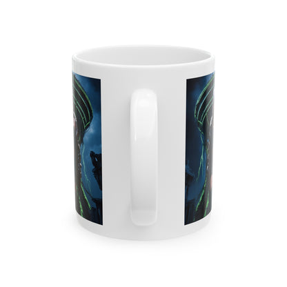 Kenzie | HD Graphic | Anime | Sci-Fi | Fantasy | Pretty Girl | Coffee |  Tea |  Hot Chocolate | 11oz