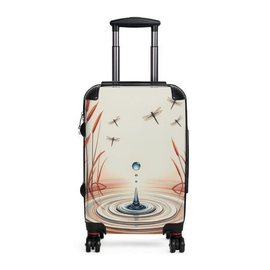 Tranquil Waters Suitcase for Travel Enthusiasts