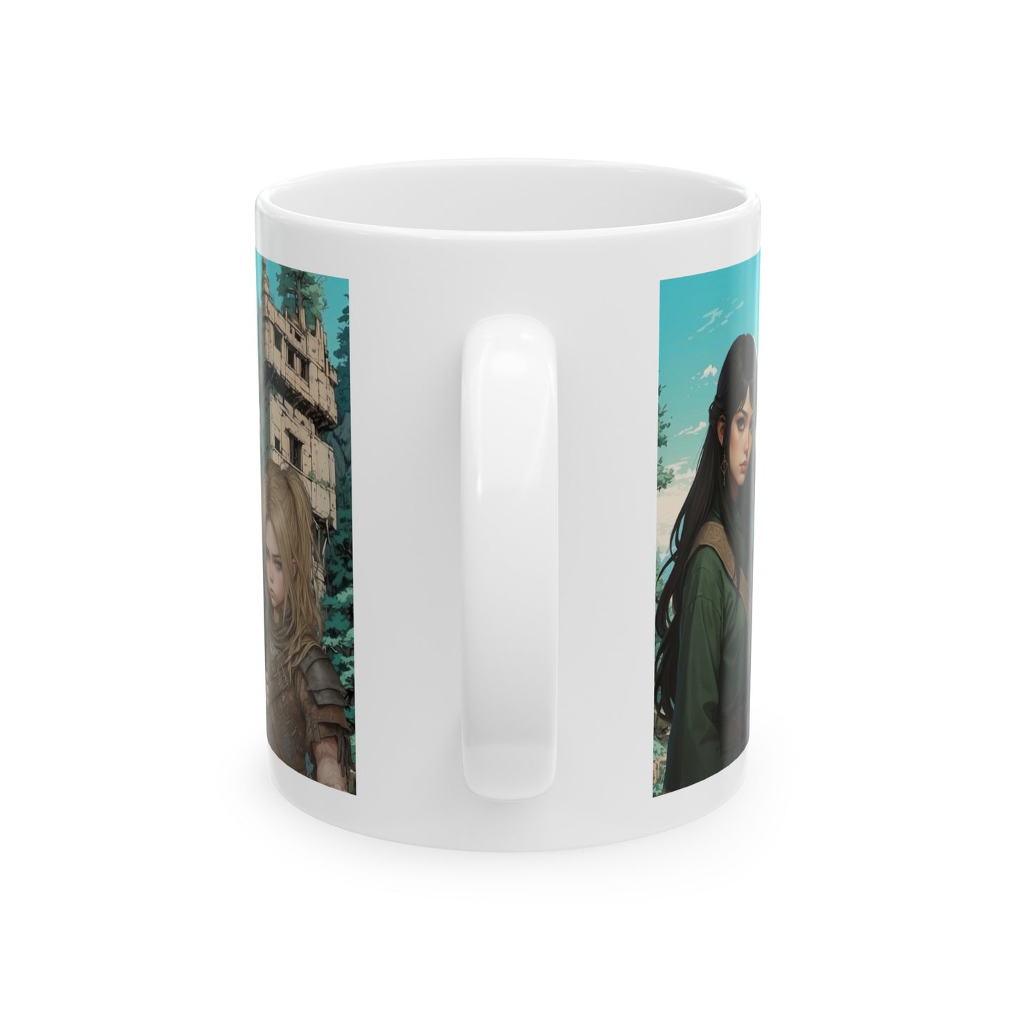 The Fallen Harbor | HD Graphic | Fantasy | Dungeons and Dragons | Coffee | Tea | Hot Chocolate | 11oz | White Mug