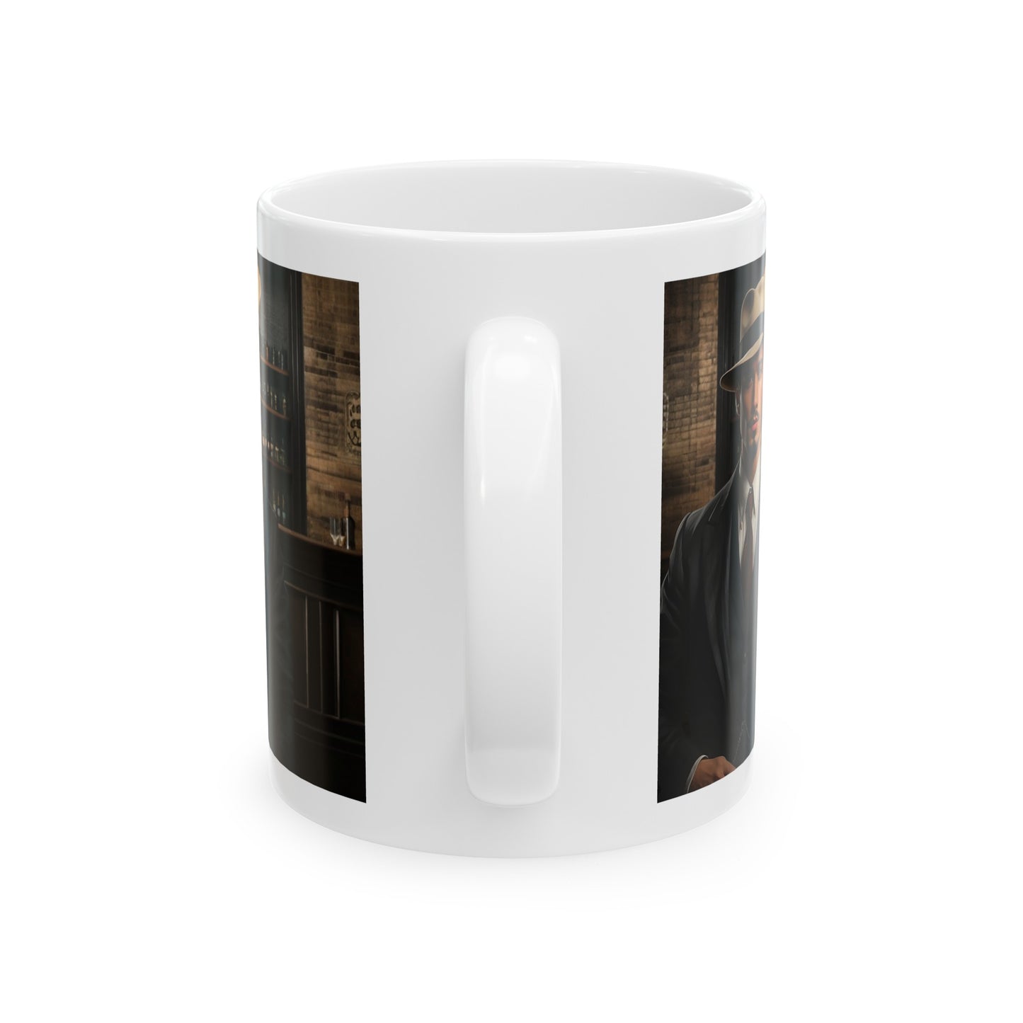 Gangster Is As Gangster Does | HD Graphic | Prohibition | Speakeasy | Coffee | Tea | Hot Chocolate | 11oz | White Mug
