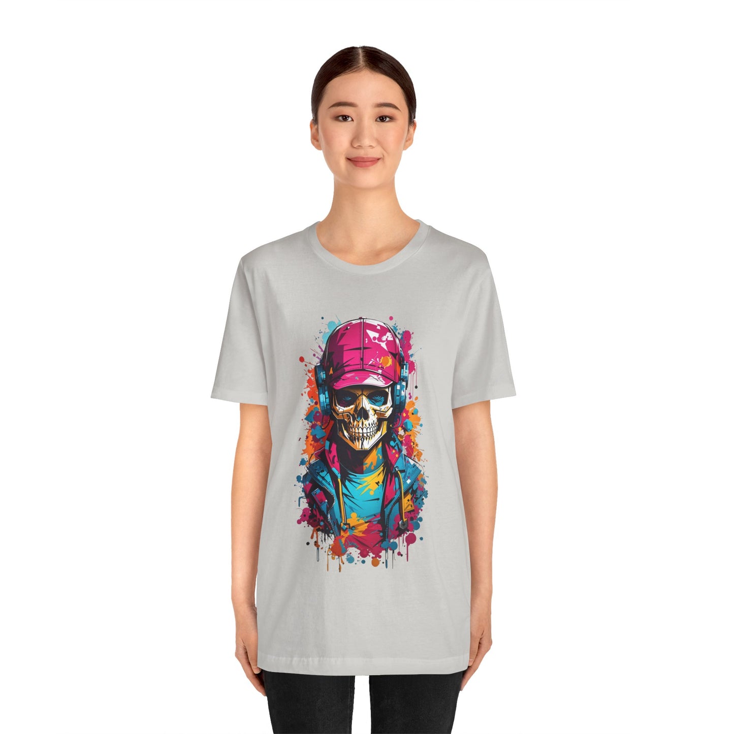 Colorful Skull | Gamer | Music | Intense | Unisex | Men's | Women's | Tee | T-Shirt