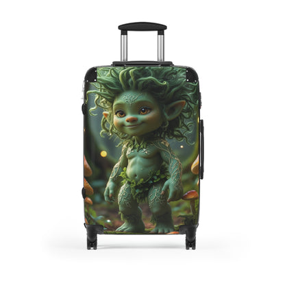Enchanted Forest Suitcase - Whimsical Travel Luggage for Adventurers
