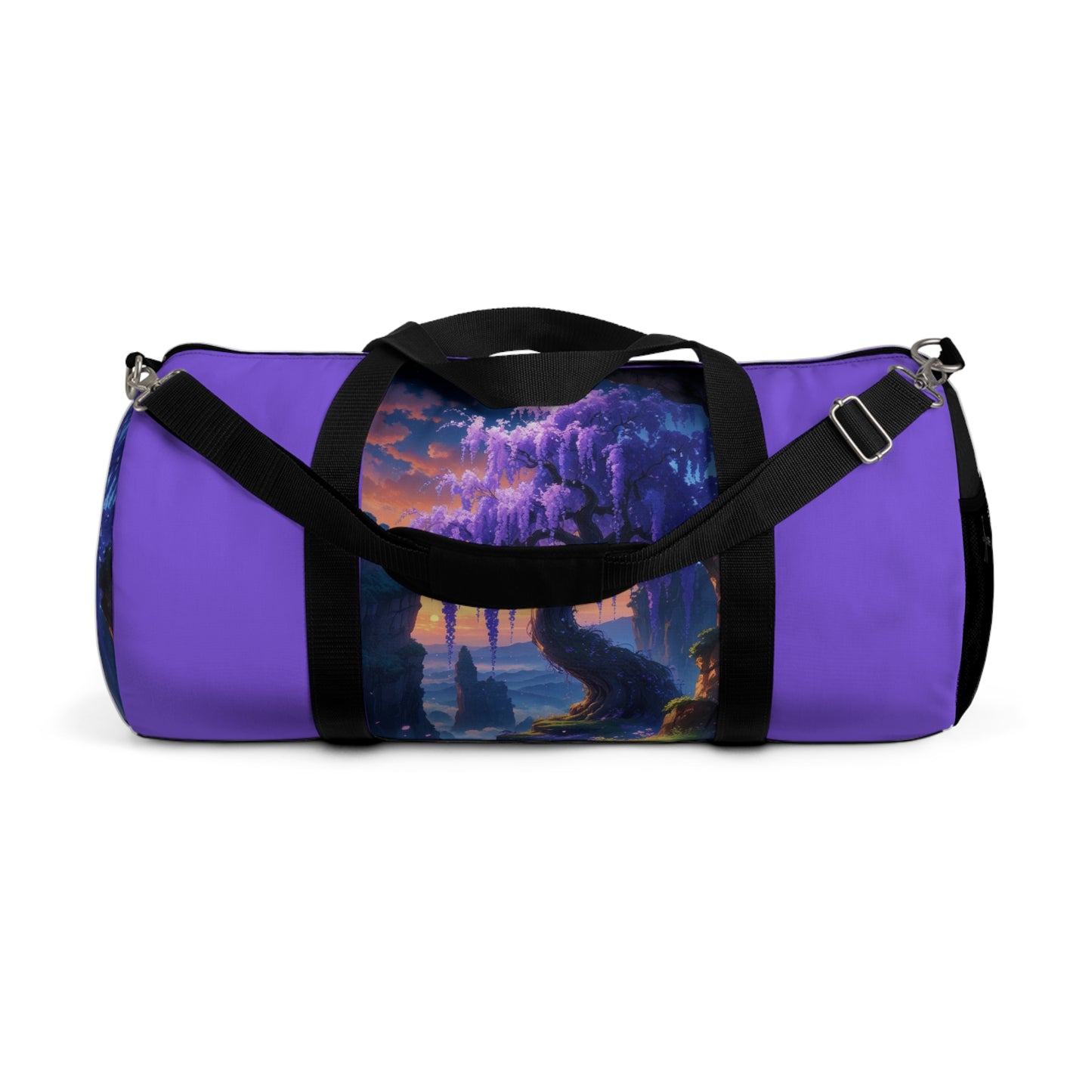 Fantasy Nature Duffel Bag - Stylish Travel Companion with Artistic Tree Design