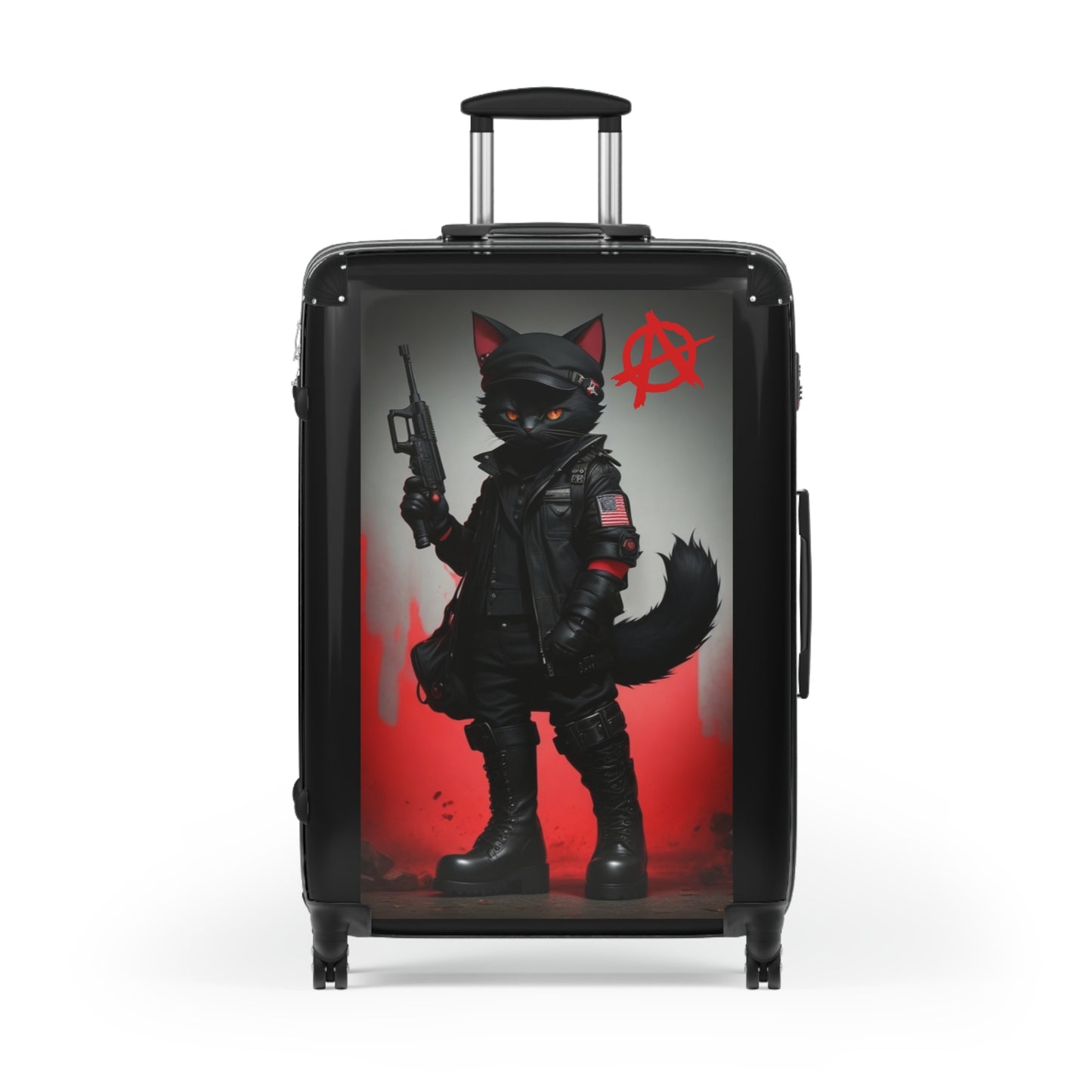 Sabo-Tabby Hard Shell Suitcase - Ideal for Travel Enthusiasts