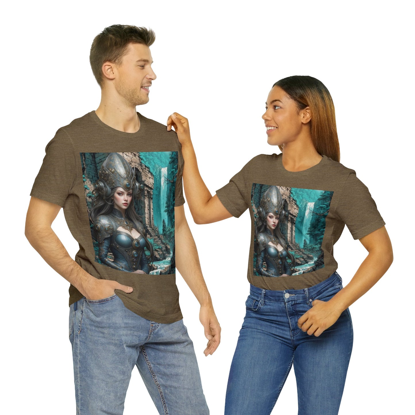 Warrior Princess | HD Graphic | Fantasy | Anime | Unisex | Men's | Women's | Tee | T-Shirt