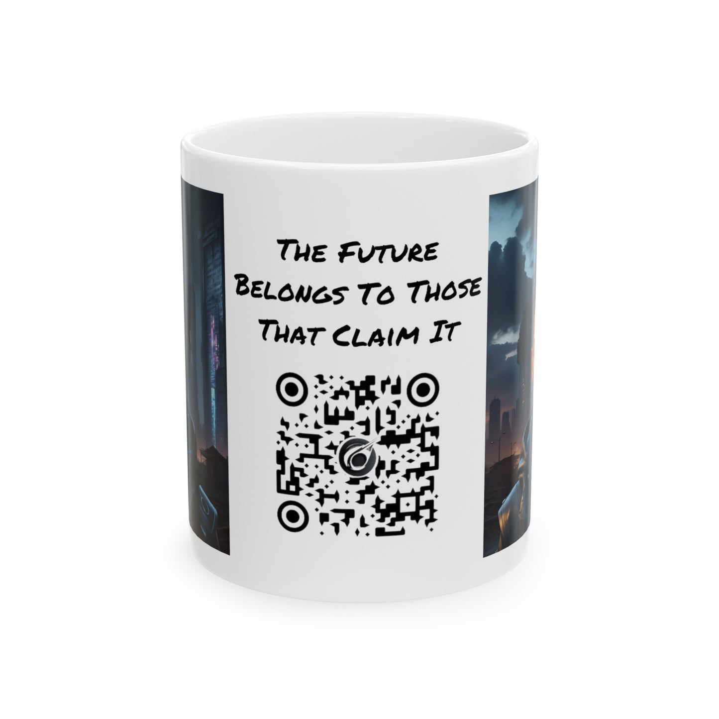 Humble Beginnings | HD Graphic | Sci-Fi | Post-Apocalyptic | 3D | Coffee | Tea | Hot Chocolate | 11oz | White Mug