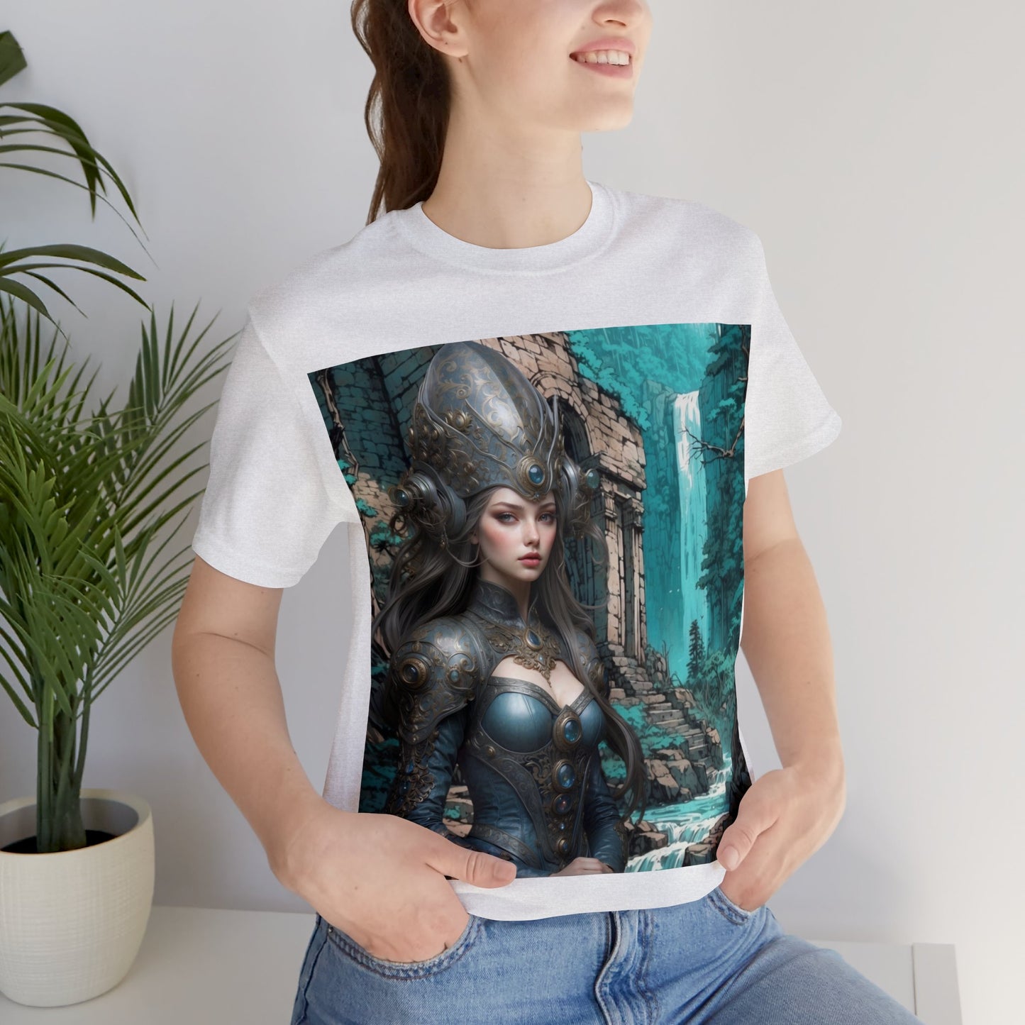 Warrior Princess | HD Graphic | Fantasy | Anime | Unisex | Men's | Women's | Tee | T-Shirt
