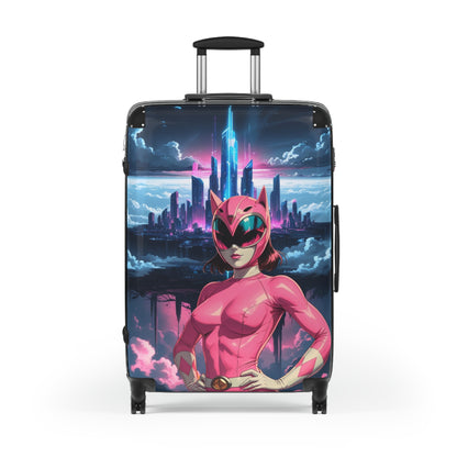 Vibrant Anime-Inspired Suitcase - Perfect for Vacations & Getaways