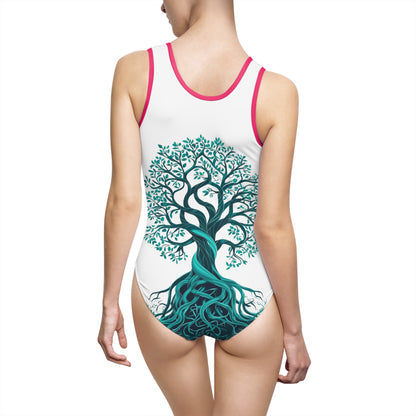 Tree Of Life Design Women's Classic One-Piece Swimsuit