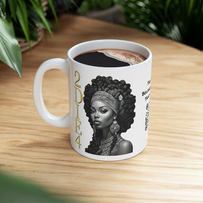 2DIE4 | HD Graphic | Black Empowerment | Black Woman | Black Love | BLM | Coffee | Tea | Hot Chocolate | 11oz | White Mug
