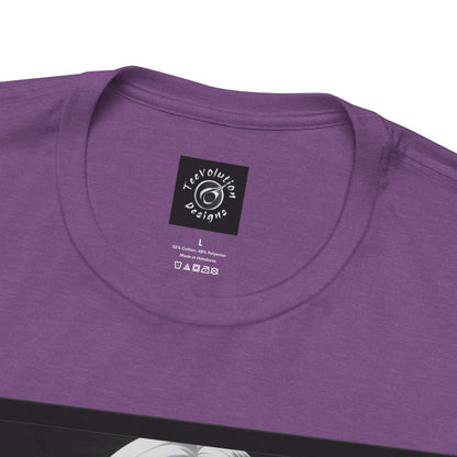 Vintage Style Unisex Jersey Tee with Edgy Filmstrip Design