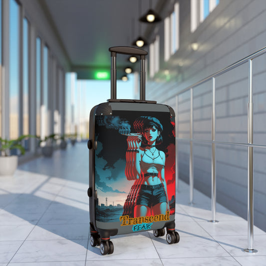 Transcend Fear Travel Suitcase – Stylish Luggage for Adventurers