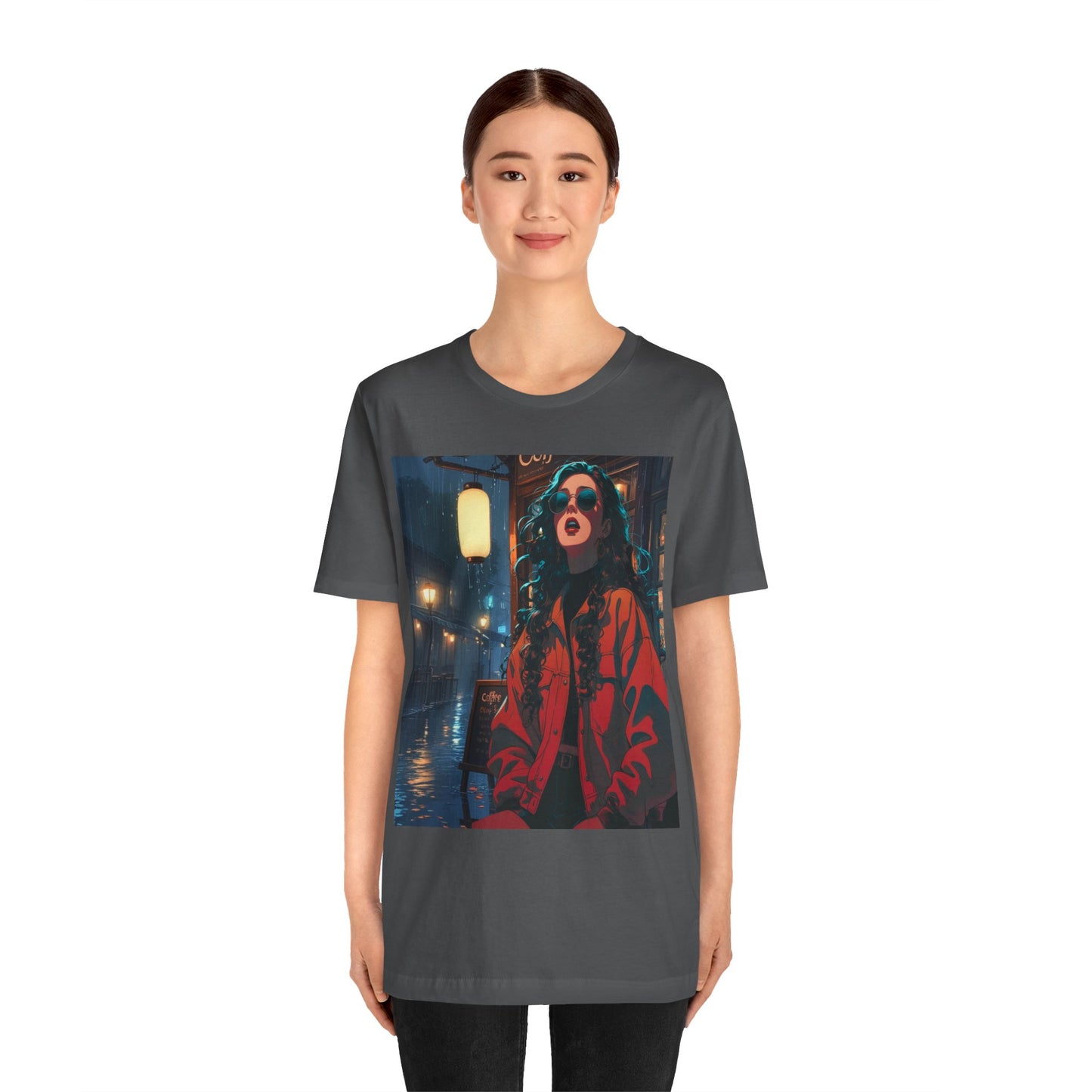 Coffee Date Graphic Tee - Unisex Jersey Short Sleeve Shirt