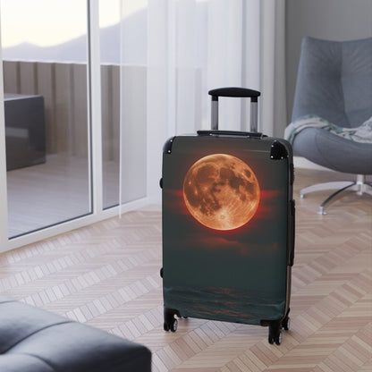 Moonlit Ocean Suitcase - Stylish Travel Luggage for Adventure Seekers