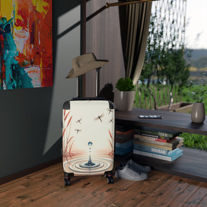 Tranquil Waters Suitcase for Travel Enthusiasts