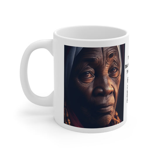 Wisdom's Face | African Woman | HD | Photorealistic | Teevolution | Coffee | Tea | Hot Chocolate | Ceramic Mug | 11oz
