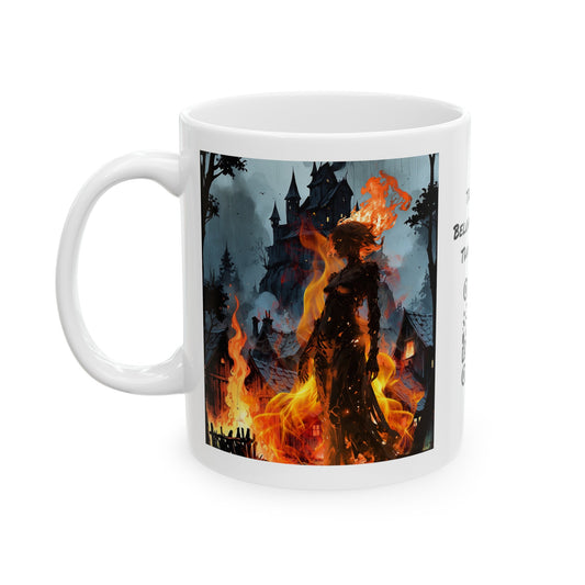 Return Of The Burned | Merry Meet | Wicca | Witchcraft | Coffee | Tea | Hot Chocolate | 11oz | White Mug
