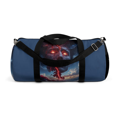 Bold Artwork Duffel Bag - Gym & Travel Tote with Sci-Fi Design