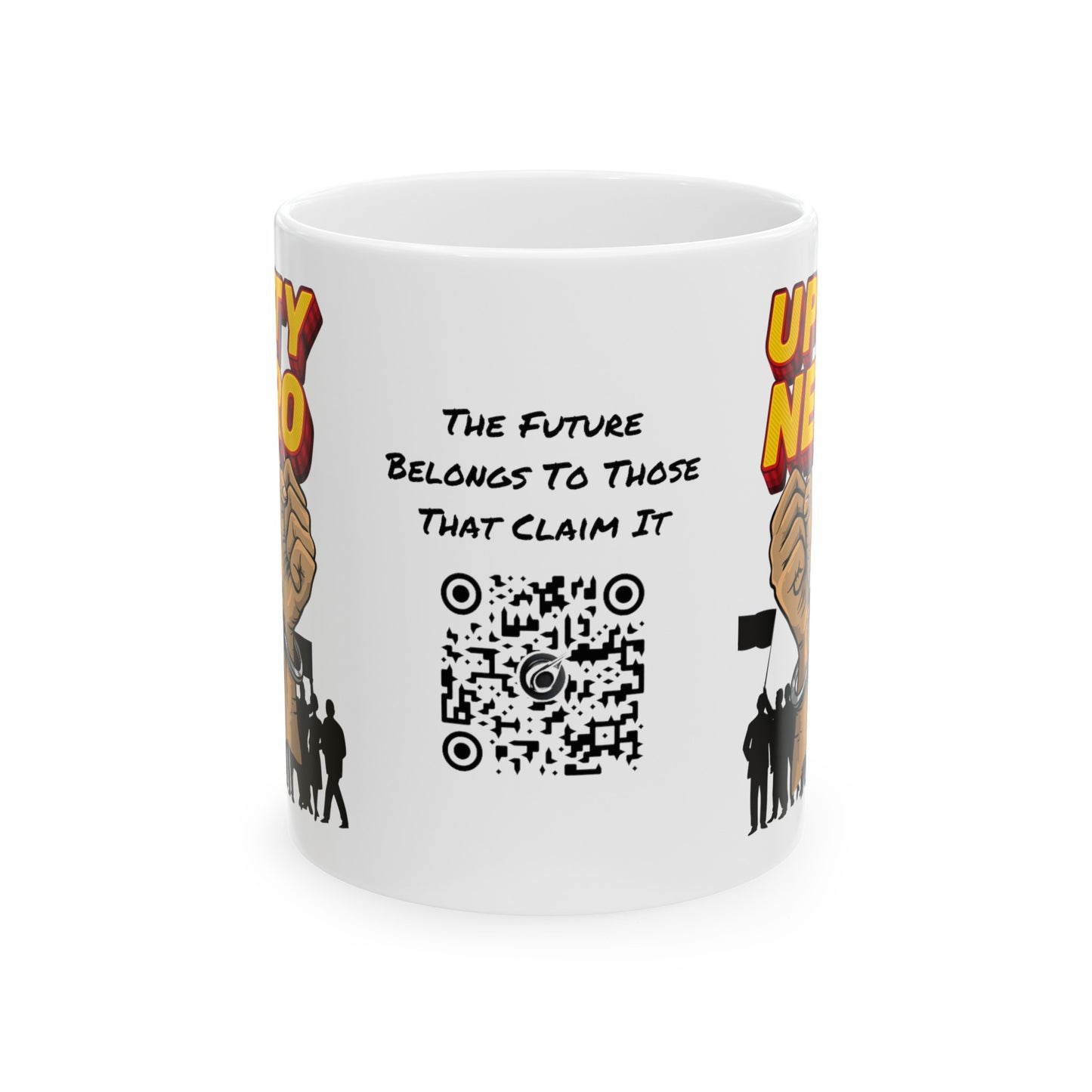 Uppity Negro | Black Empowerment | BLM | Black Power | Pro-Black | Revolutionary | Coffee | Tea | Hot Chocolate | 11oz | White Mug