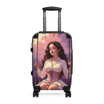 Garden Muse Suitcase with Elegant Design for Fashionable Adventurers