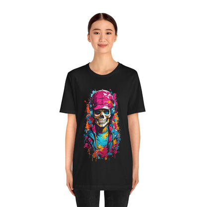Colorful Skull | Gamer | Music | Intense | Unisex | Men's | Women's | Tee | T-Shirt