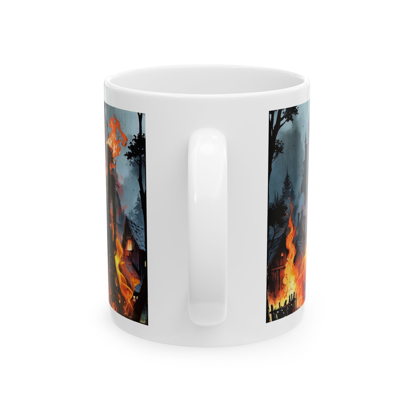 Return Of The Burned | Merry Meet | Wicca | Witchcraft | Coffee | Tea | Hot Chocolate | 11oz | White Mug