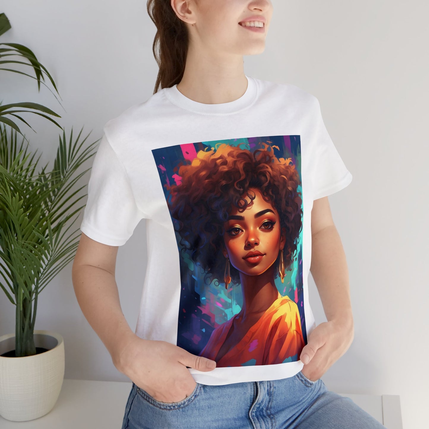Yasmine Dreams | HD Graphic | Black Girl | Black Queens | Animated | Unisex | Men's | Women's | Tee | T-Shirt